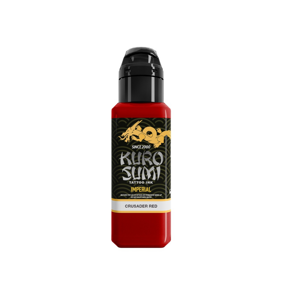 Kuro Sumi Imperial Tattoo Ink - Crusader Red
