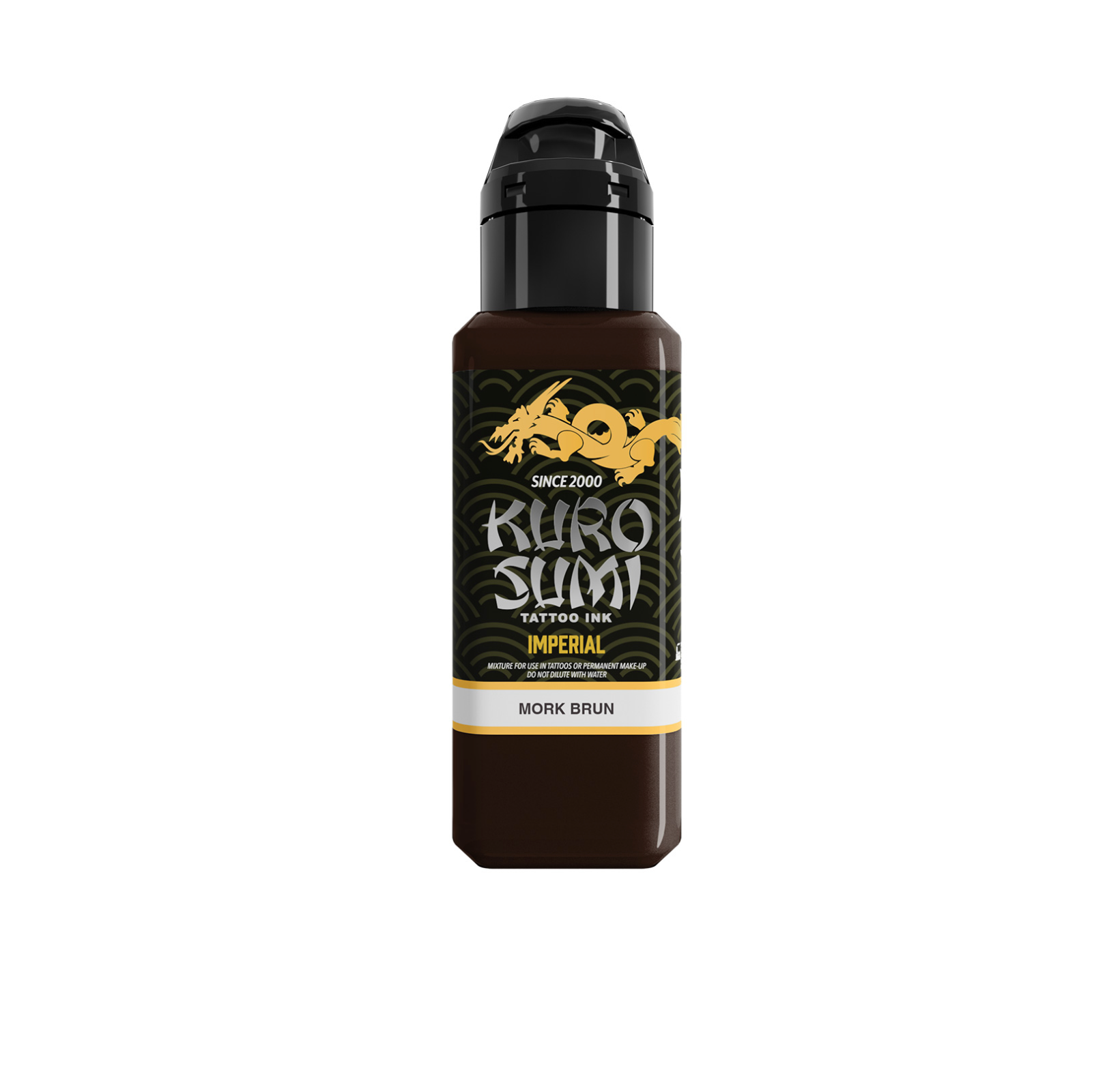 Kuro Sumi Imperial Tattoo Ink - Mork Brun