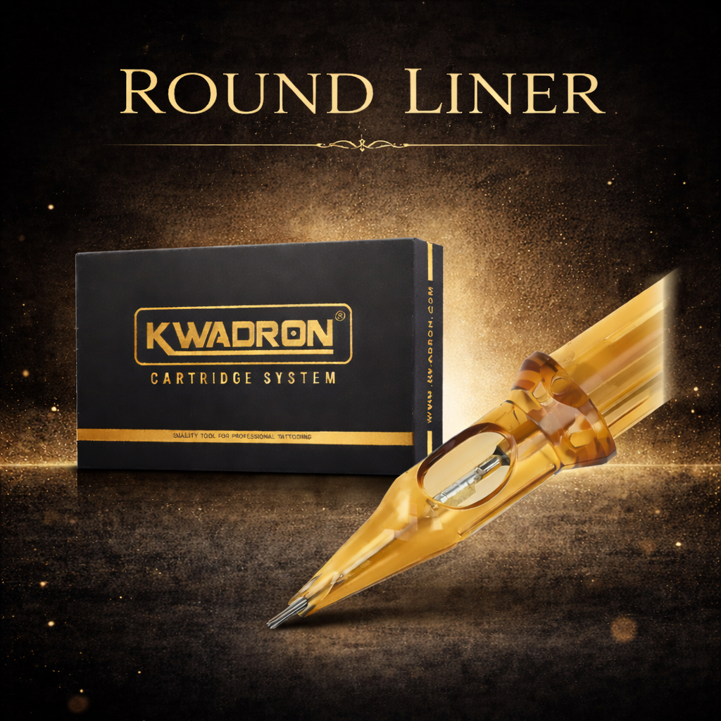 Box of 20 Kwadron Cartridges Long Taper - Round Liner