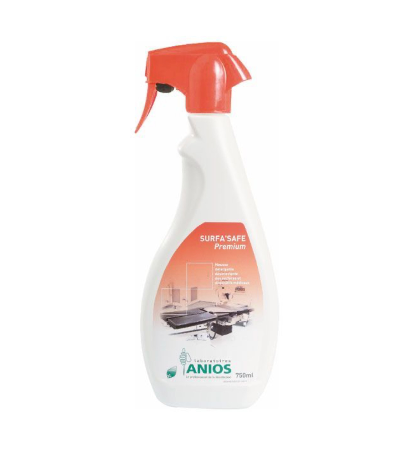 SURFA'SAFE Premium détergent désinfectant ANIOS