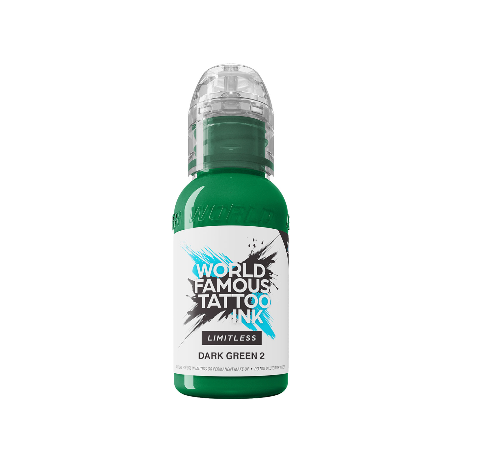 World Famous Limitless Tattoo Ink - Dark Green 2