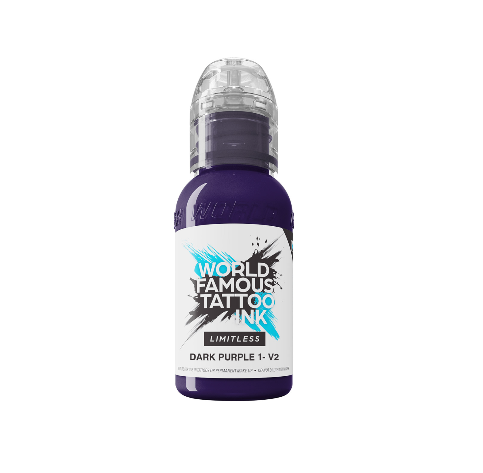 World Famous Limitless Tattoo Ink - Dark Purple 1 v2