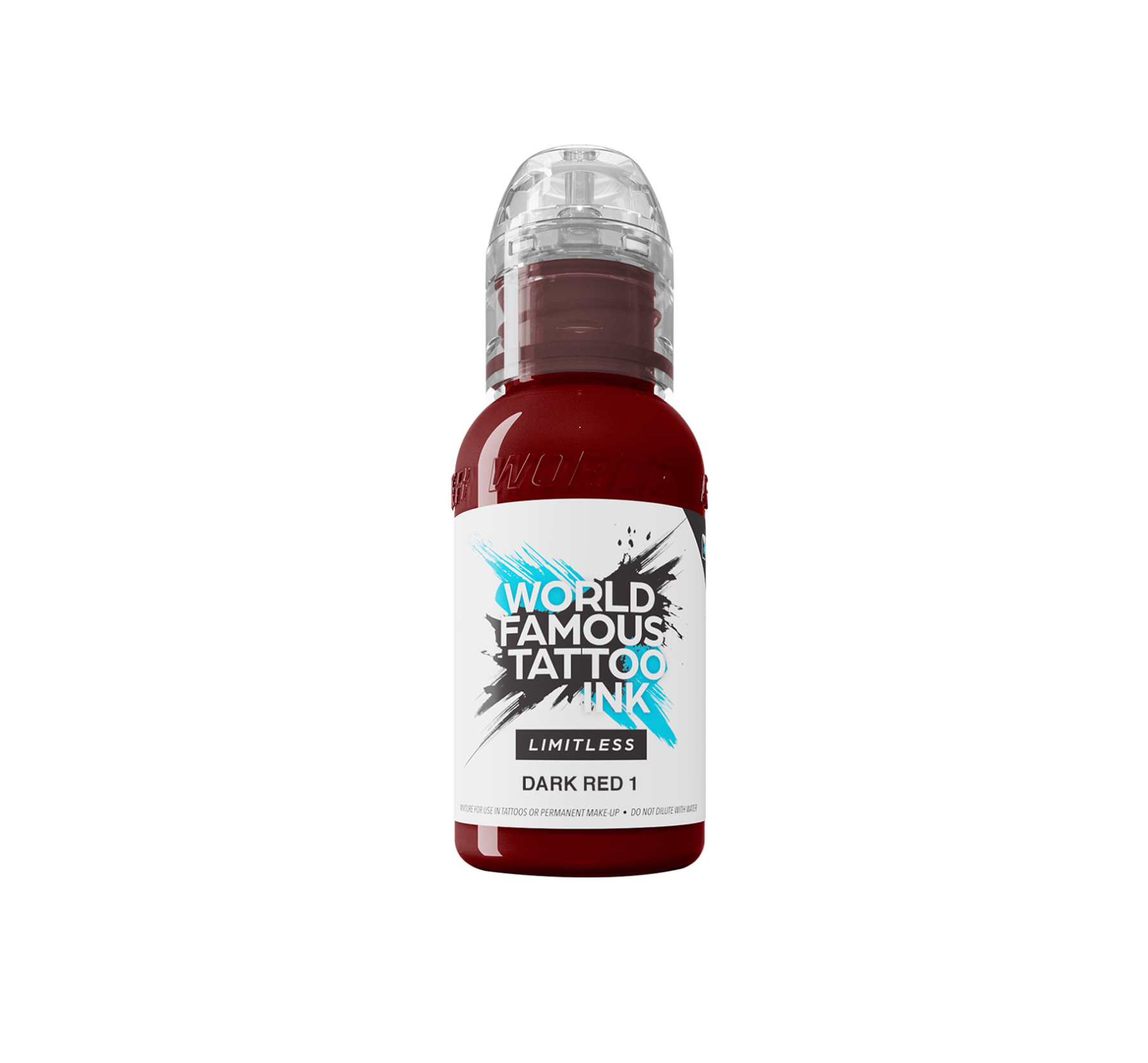 World Famous Limitless Tattoo Ink - Dark Red 1