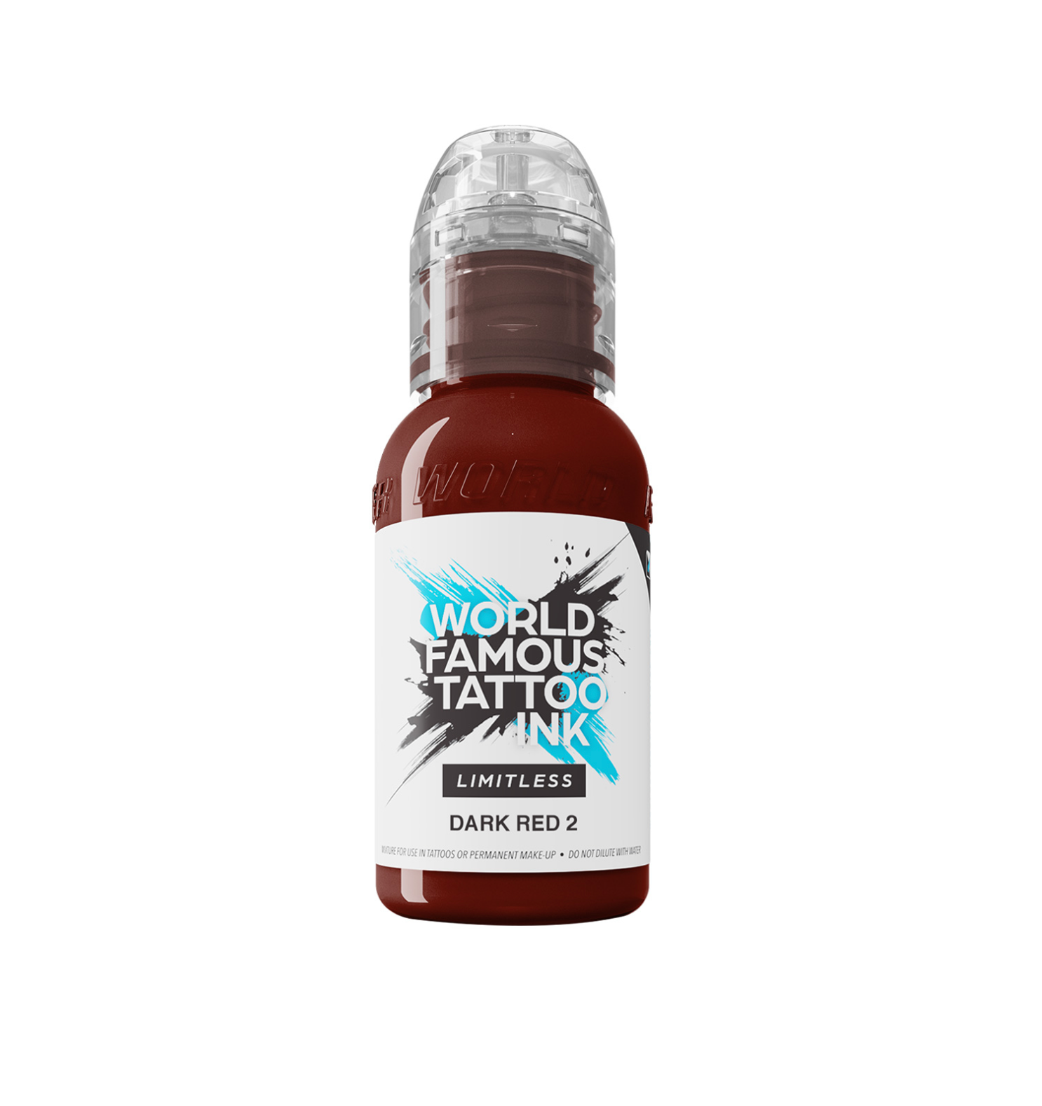 World Famous Limitless Tattoo Ink - Dark Red 2