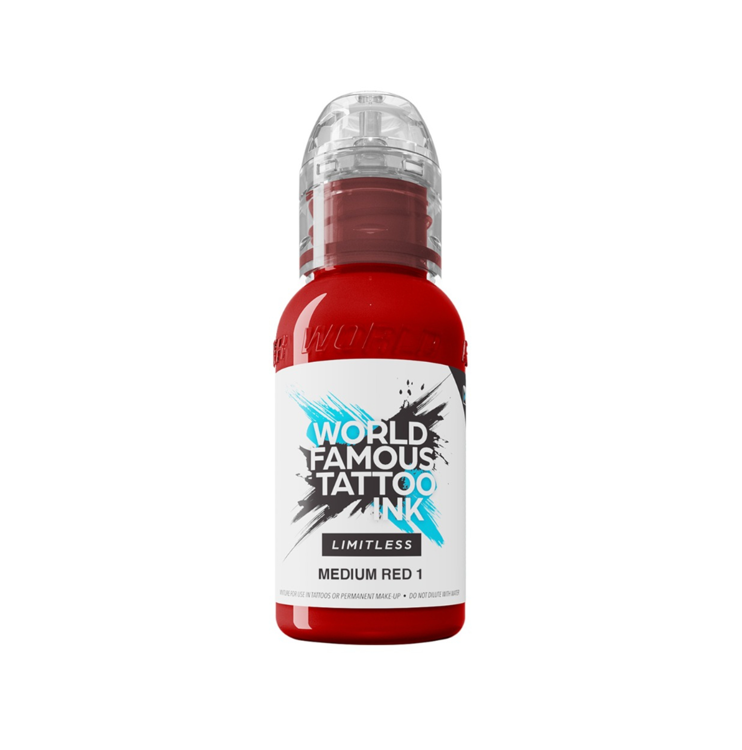 World Famous Limitless Tattoo Ink - Medium Red 1