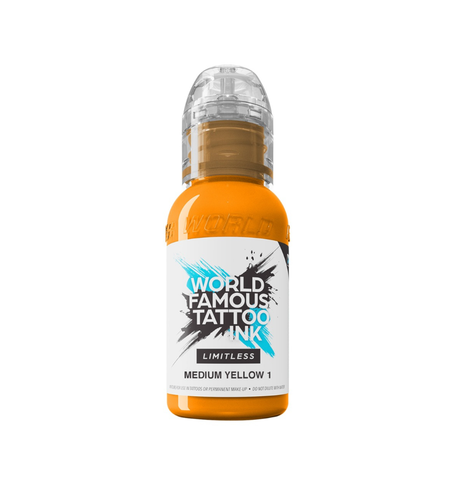 World Famous Limitless Tattoo Ink - Medium Yellow 1